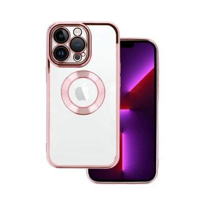 ZAŠTITNA MASKA BEAUTY CLEAR CASE ZA IPHONE 15 PRO ROZE