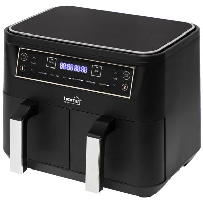 home Friteza na vrući zrak sa duplom korpom, 2460W, 2 x 3.8 lit - HG AF 24