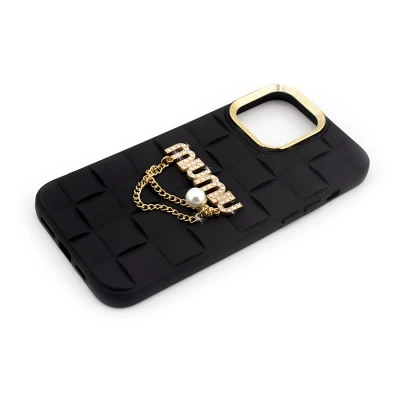 ZAŠTITNA MASKA TPU MIUMIU IPHONE 15 PRO BLACK