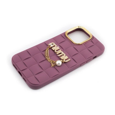 ZAŠTITNA MASKA TPU MIUMIU IPHONE 15 PRO PURPLE