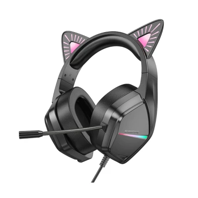 Slušalice sa mikrofonom BOROFONE BO106 Cute cat ear luminous gaming phantom cat