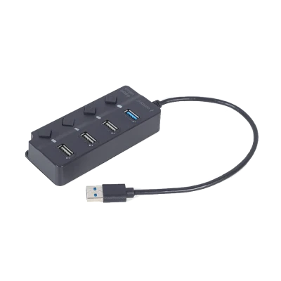 USB HUB 4-port 1 x USB 3.1 + 3 x USB 2.0 GEMBIRD UHB-U3P1U2P3P-01