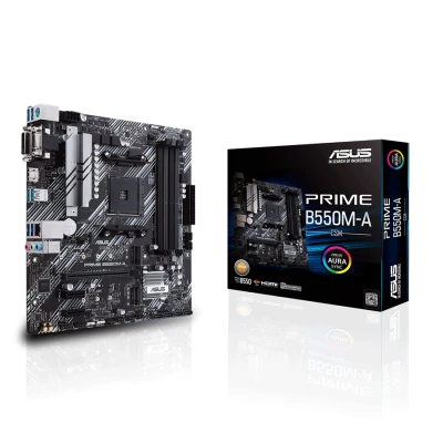 ASUS MB PRIME B550M-A/CSM AMD B550;AM4;4xDDR4 VGA,DVI,HDMI;micro ATX