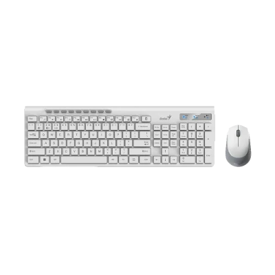 Tastatura + miš wireless i bluetooth GENIUS SlimStar 8230, white, BiH layout, 31340015411