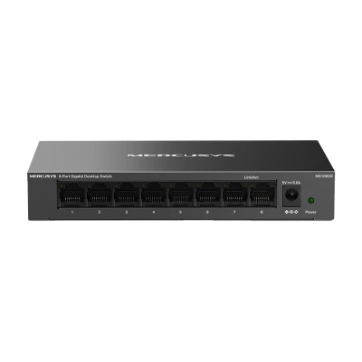 SWITCH MERCUSYS MS108GS 8-Port Gigabit Desktop Switch, Desktop Steel Case