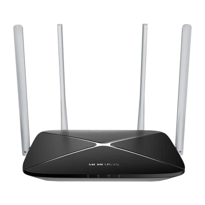MERCUSYS AC12 AC1200 Dual Band Wireless Router 802.11ac, 4xLAN, 1WAN, 4x5dBi omni directional