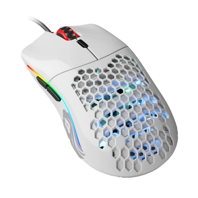 Miš Glorius gaming Race D RGB GD-GWHITE glossy white