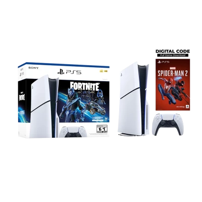 PlayStation 5 Slim D chassis + Fortnite VCH + Marvels Spider-Man 2 SE VCH PS5  1000045165MSM2