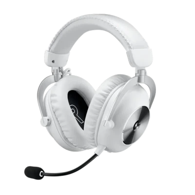 Slušalice sa mikrofonom, Logitech PRO X 2 LIGHTSPEED white, Wireless, Bluetooth, 3,5mm, 981-001269