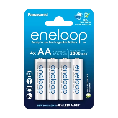 PANASONIC punjive baterije eneloop AA/4B (BK-3MCDE/4CP)
