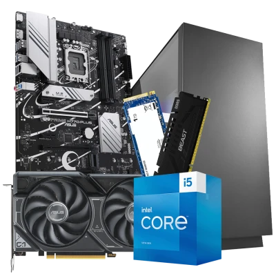 GNC GAMER Nitro, MB H770, i5-13400 2.5GHz, RTX4060 Ti 8GB, 32GB DDR4, SSD 1TB NVMe, napojna 500W, kućište gaming