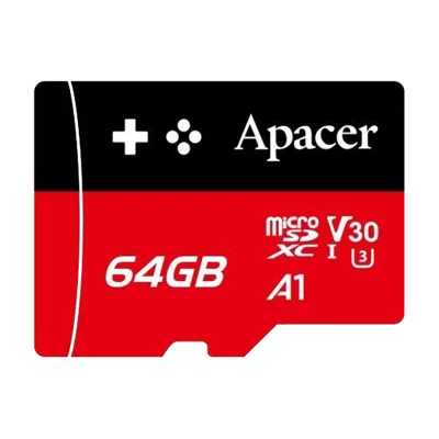 Micro SD card Apacer Gaming microSDXC 64GB AP64GMCSX10U7-RAGC