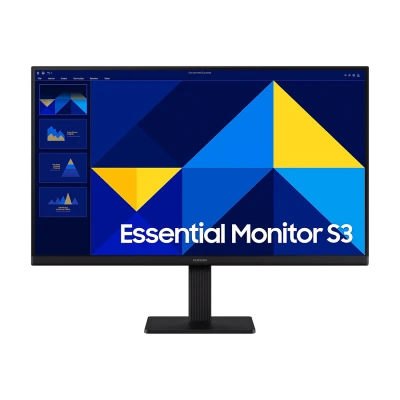 MONITOR SAMSUNG 24" FHD Essential Mon IPS, 1920x1080, 1000:1, 100Hz 5ms, 250cd, VGA, HDMI, Tilt, LS24D300GAUXEN