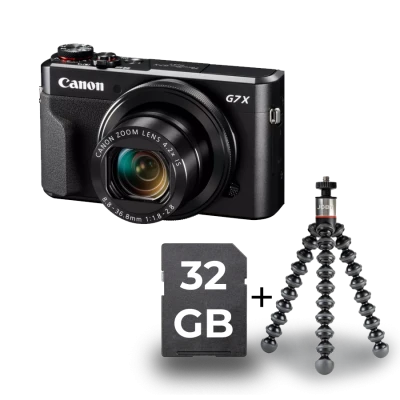 Fotoaparat CANON G7X Mark II Vlogger Kit