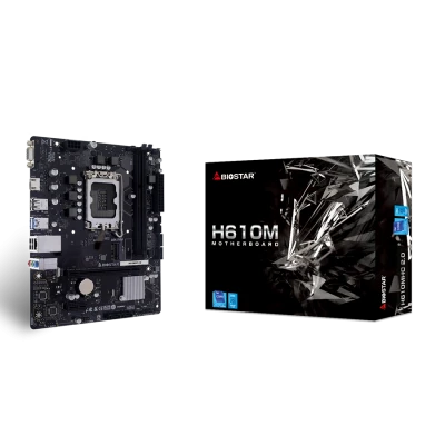 MB BIOSTAR H610MHC 2.0, mATX, Soc 1700, DDR4, M.2, LAN, HDMI, VGA