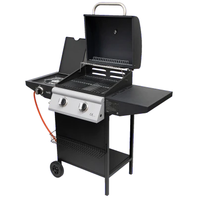 home Plinski roštilj sa dva plamenika + bočni, 3 x 3.2kW, LPG - GRG02