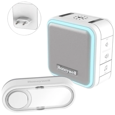 Honeywell Zvono bežično. kućno, 6 melodije, mute timer, bijela boja - DC515EP2