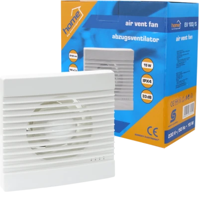 home Aspirator ugradbeni za ventilaciju 158x158mm - EV 100/S