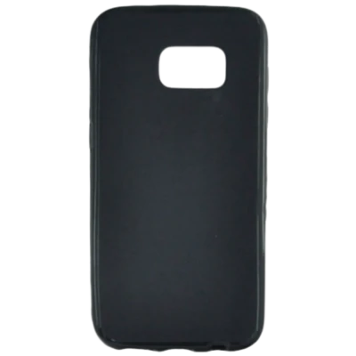 Platoon Maska za Samsung S6 edge, crna - SAMSUNG S6 Edge FUTROLA SILIKONSKA