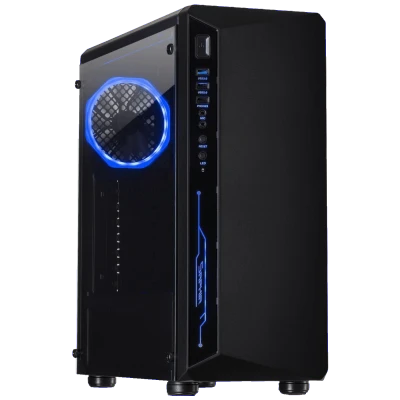 Inter-Tech Kućište za PC, Midi Tower, bez napojne jedinice - C-3 Saphir , w/o PSU