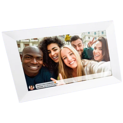 IRRADIO Digitalni foto okvir 10", IPS touch panel, WiFi - DPF-IR10W