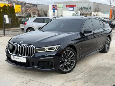 BMW 740 D M PAKET xDrive Automatik 320 ks / SIBER ZRACNI OVJES