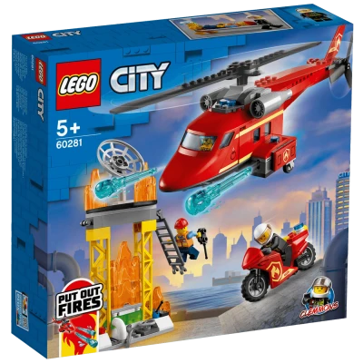 Lego Vatrogasni spasilački helikopter, LEGO City