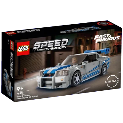 Lego 2 Fast 2 Furious Nissan Skyline GT-R (R34),LEGO Speed Champ.