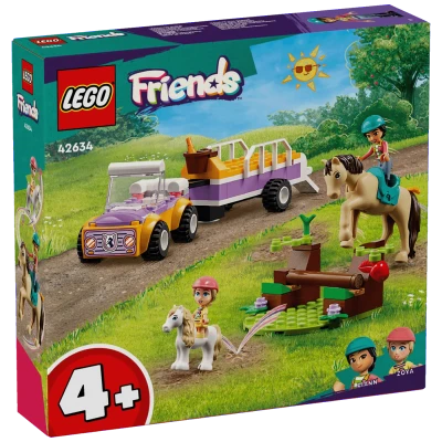 Lego Prikolica za konje i ponije, LEGO Friends
