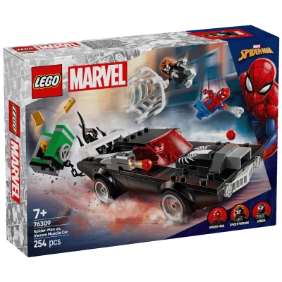 Lego Spider-Man protiv Venoma u sportskom autu, LEGO Marvel