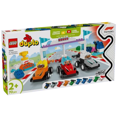 Lego Trkaći automobili i vozači timova za F1, LEGO Duplo - F1 automobili i vozači