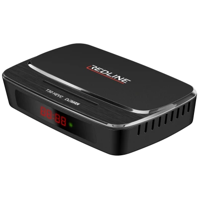 REDLINE Prijemnik zemaljski, DVB-T2/C, Full HD, H.265/HEVC, Scart - T30