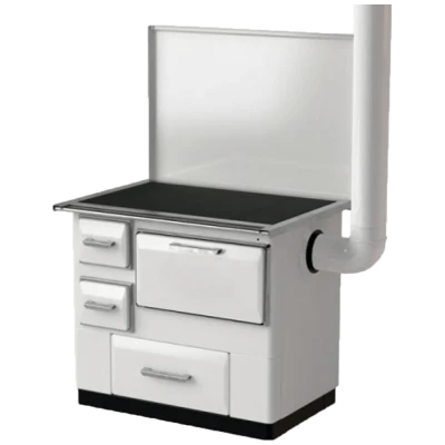 MBS Štednjak na čvrsto gorivo, 8.5 / 9.5kW, desni - MBS 7D