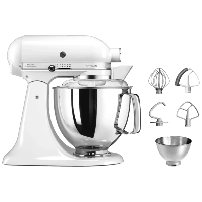 KitchenAid Mikser sa posudom, 300W, kuhinjski robot - 5KSM175PSEWH