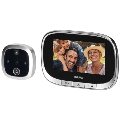 Orno Digitalna špijunka za ulazna vrata, 4.3", LCD - OR-WIZ-1108