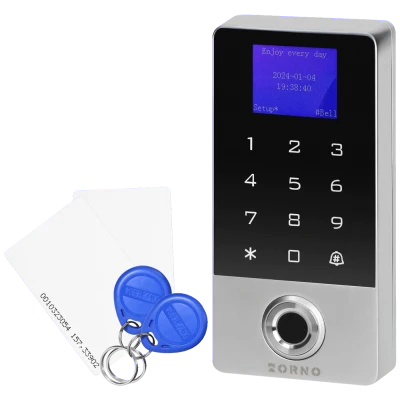 Orno Tastatura sa RFID karticom,Tag reader,fingerprint,WiFI,IP68 - OR-ZS-829