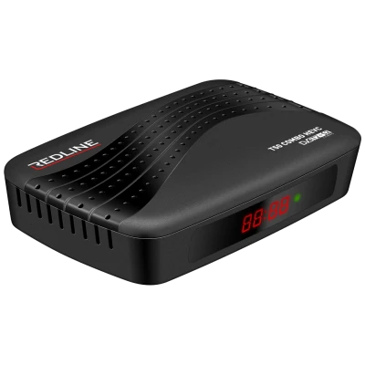 REDLINE Prijemnik combo, DVB-S2/T2/C, Full HD, H.265/HEVC - T50 Combo