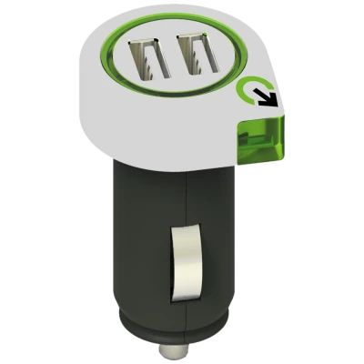q2power Auto punjač, Dual USB, 2.1A - DUAL USB CAR CHARGER