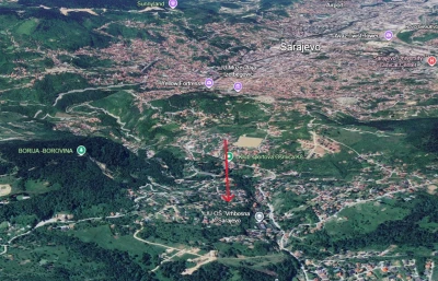 Zemljišna parcela 1000 m2 Faletići