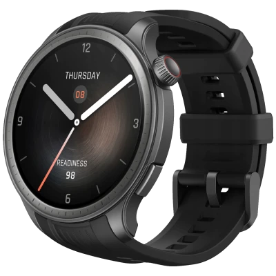 Amazfit Pametni sat, 1.5" AMOLED, vodootporan 5ATM, BT, WiFi, GPS - Balance Silicon - Midnight