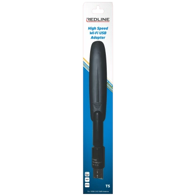 REDLINE Wi-Fi mrežna kartica, USB, 2.4 GHz, 5 dB, 150 Mbps, RT7601 - T5 WiFi antena
