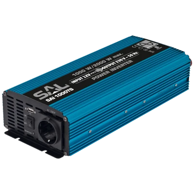 SAL Adapter 12V na 220V, snaga 1000/2000W, USB port - SAI 1000TS