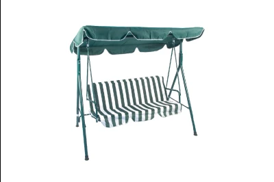 Bastenska ljuljaska trosed SMALL (MYKONOS) - zeleno/bela