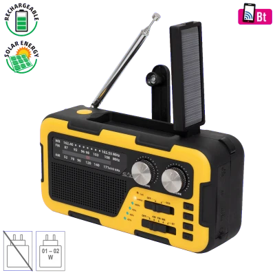 SAL Radio prijemnik, solarno / USB napajanje, Bluetooth - RPH 2