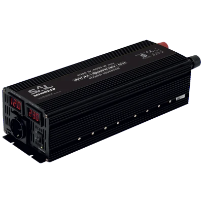 SAL Adapter 12V na 220V, snaga 2000/4000W, digitalni display - SAI4000LED