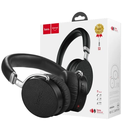 hoco. Slušalice bežične/žične, ANC Bluetooth, mikrofon, 20h rada - S3 Nature sound