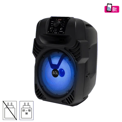 SAL Zvučnik bežični, Bluetooth, FM radio, KARAOKE, 40 / 25W - PAR20BTC