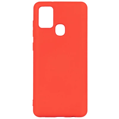 Samsung Maska za mobitel Samsung A21s, crvena - Original Silicone Case A21s
