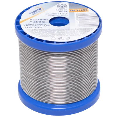 SMA Tinol za lemljenje, Ø 1.0 mm, 250g - SW 1/250