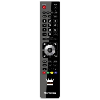 Superior Daljinski upravljač, za 2 uređaja, PC programiranje - SUPERIOR 2:1 FREEDOM - black